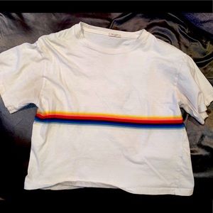 Brandy Melville Rainbow Tee